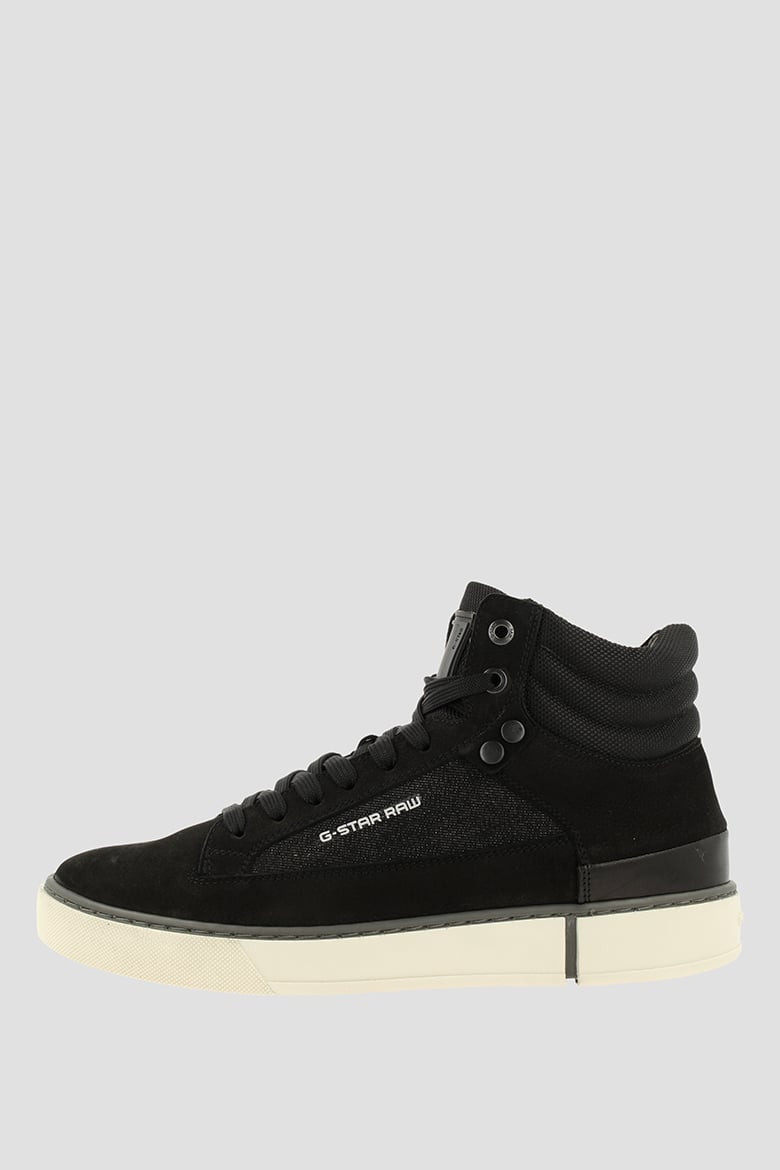 G-STAR Tenisky - RAVOND MID DNM M 0999 BLK 5A čierne