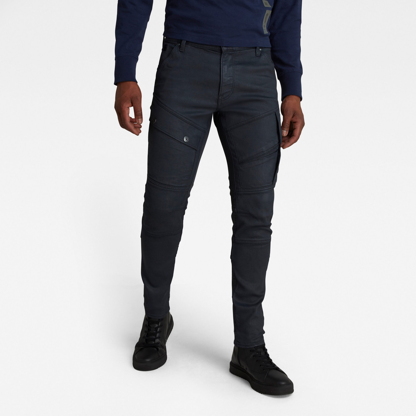 G-STAR Nohavice - Airblaze 3D Skinny sivé