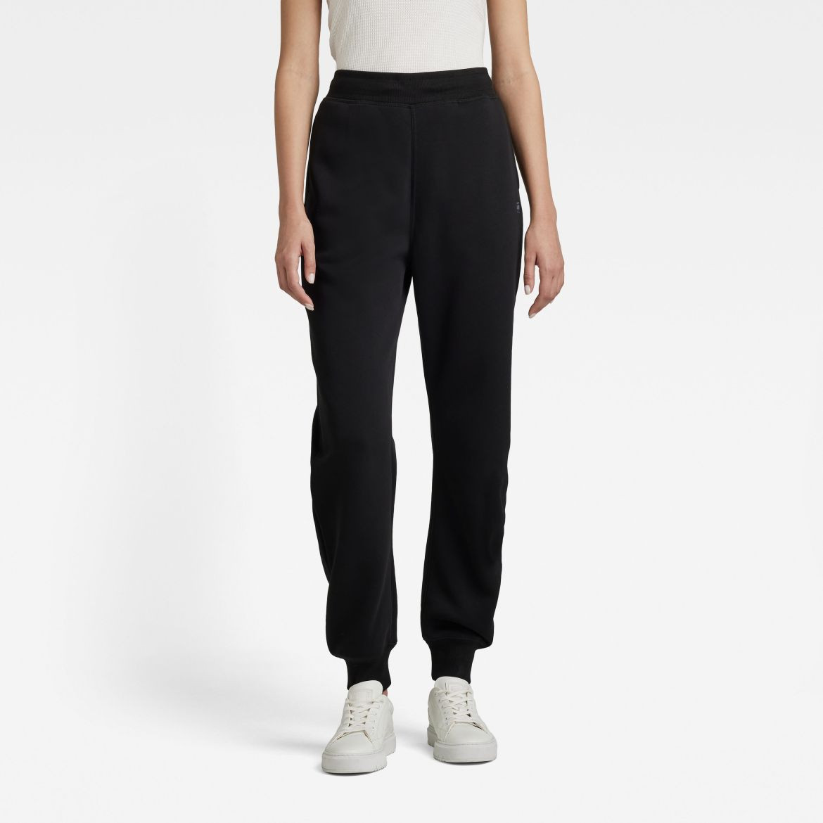 G-STAR Tepláky - Premium core 2.0 sw pant wmn čierne