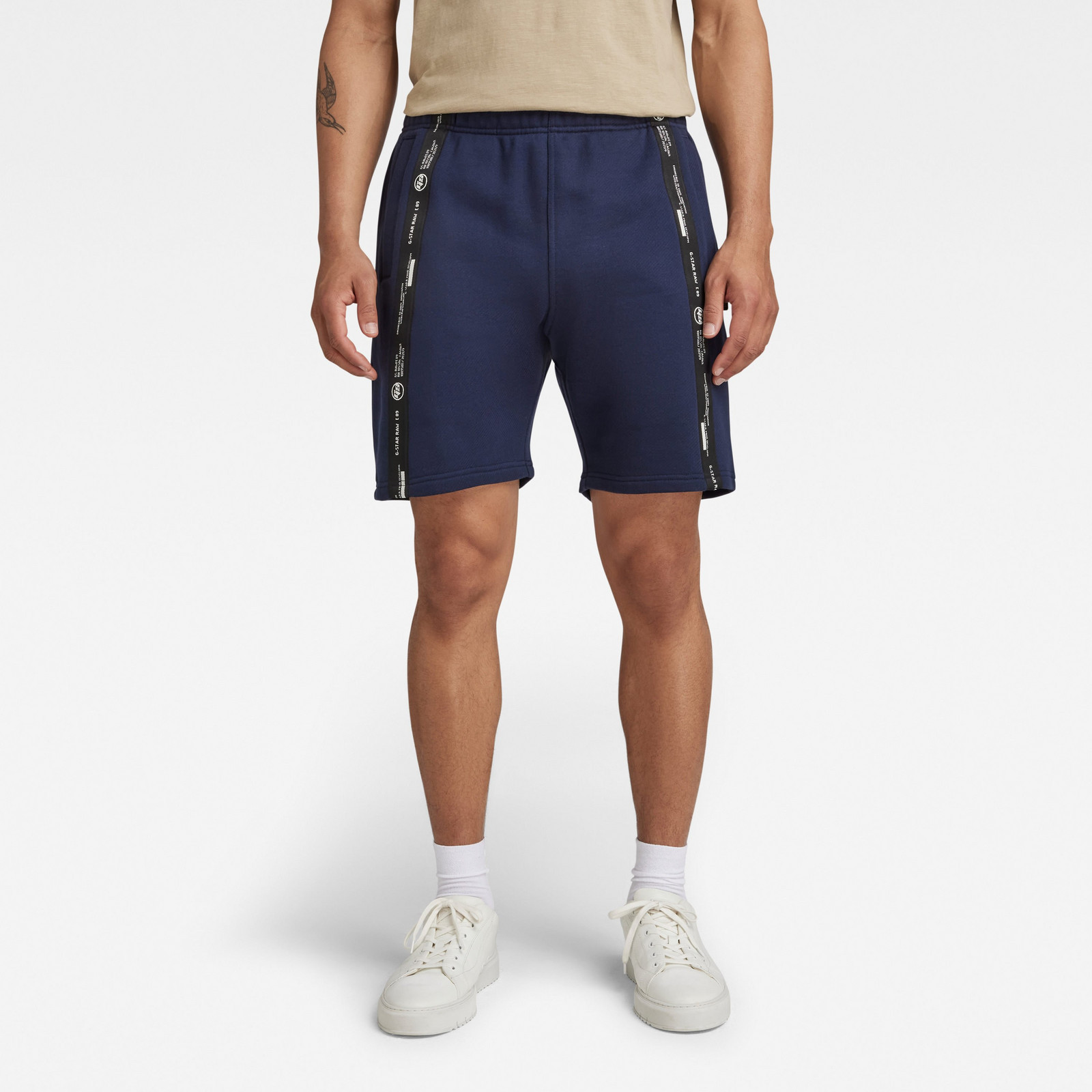 G-STAR Krátke nohavice - Tape sw short modré