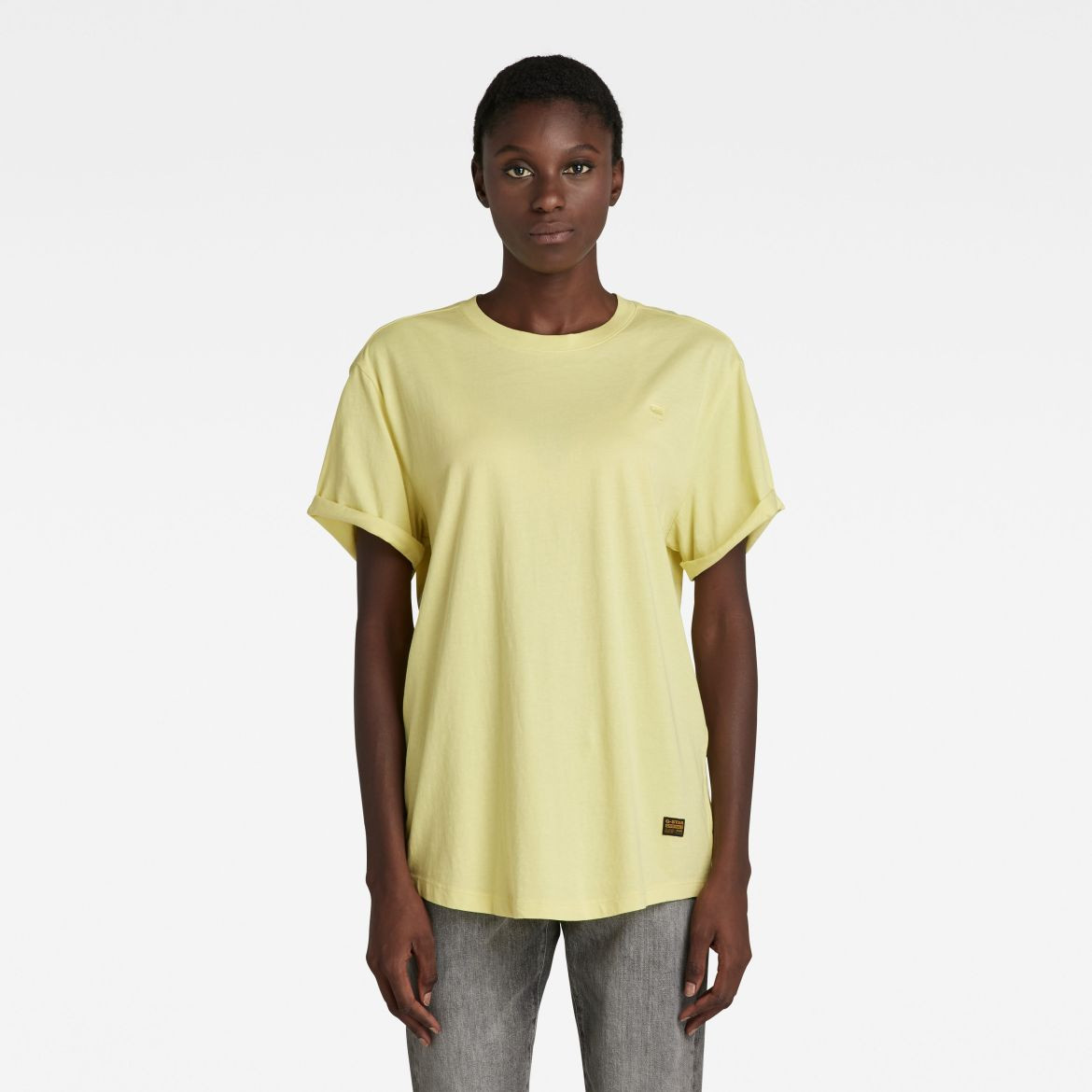 G-STAR Tričko - Lash fem loose r t s\s žlté