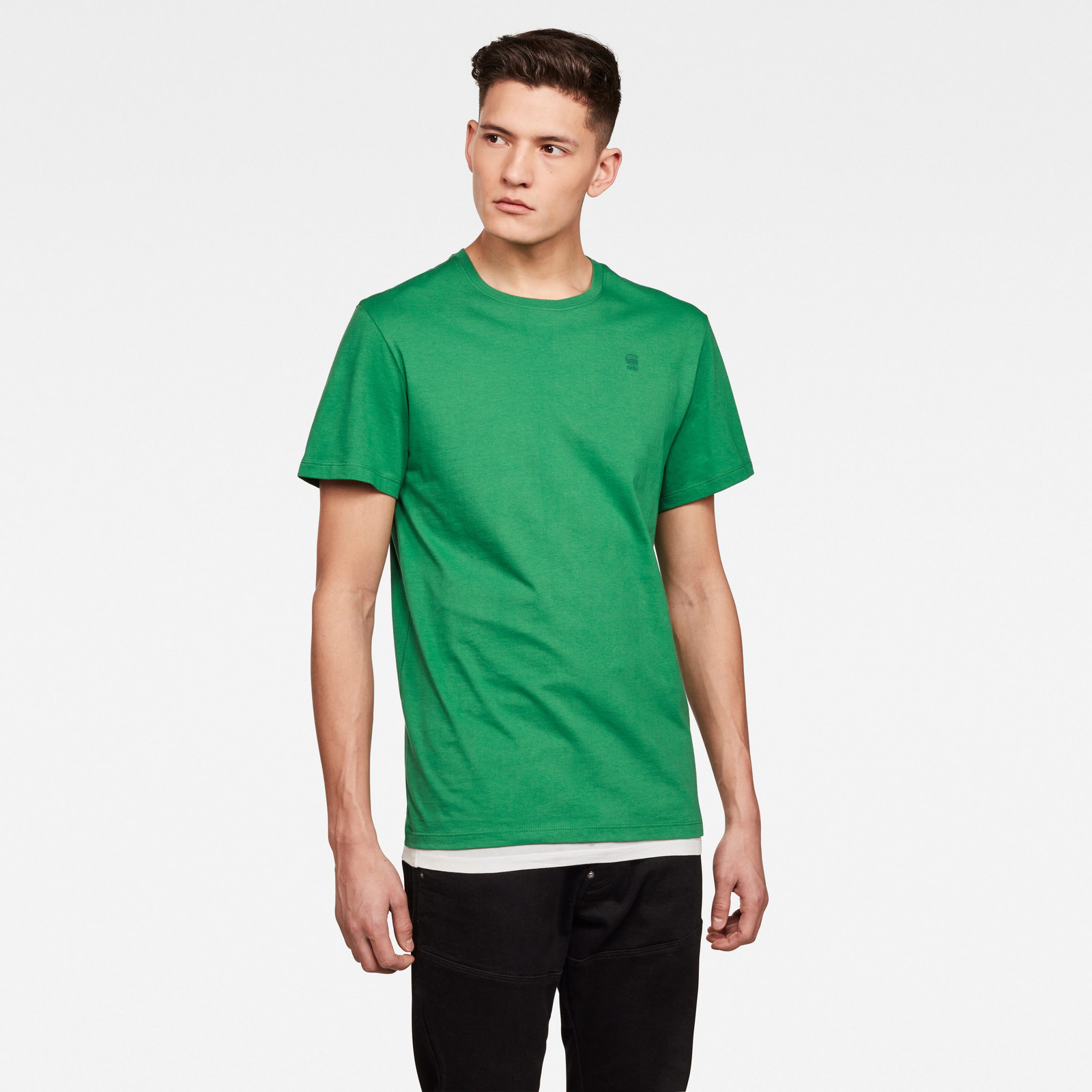 G-STAR Tričko - Base-s r t s\s zelené