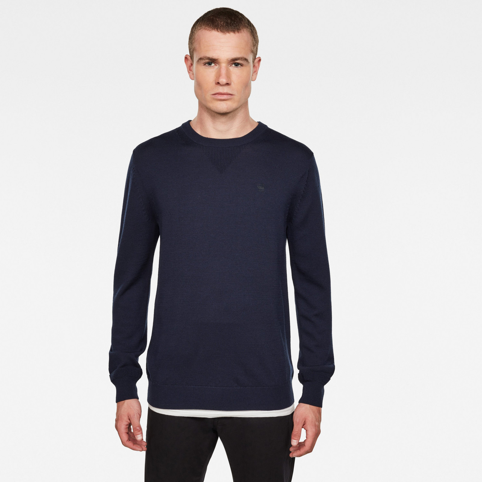 G-STAR Sveter - Premium Basic Knit r l\s