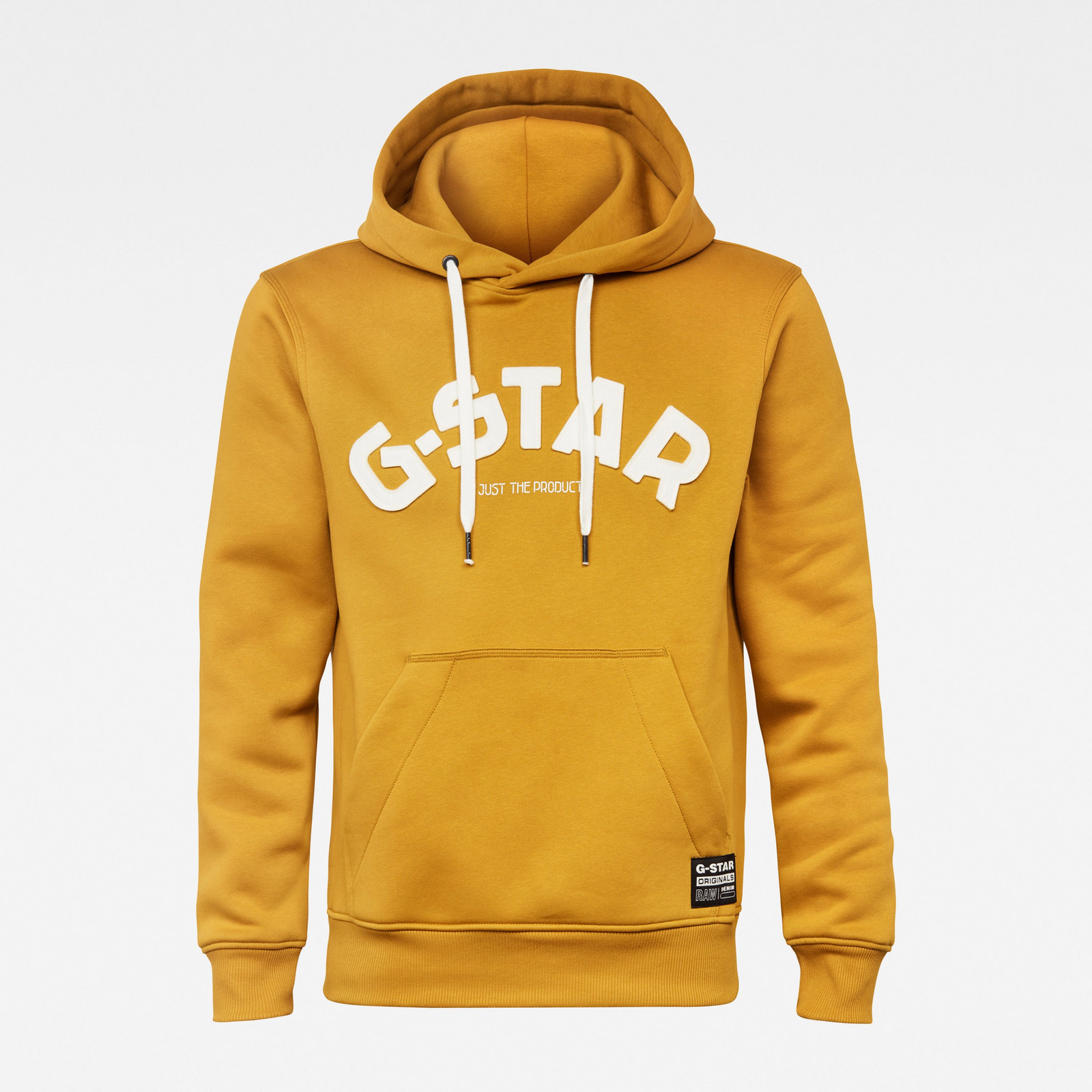 G-STAR Mikina - Varsity Felt hdd sw l\s žltá