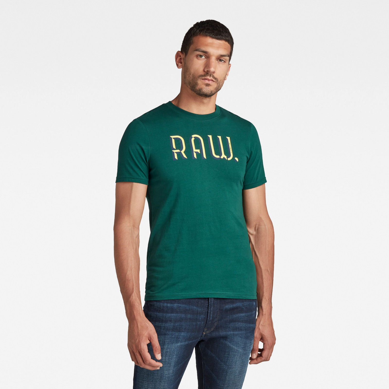 Tričko - G-star RAW Compact jersey o zelené