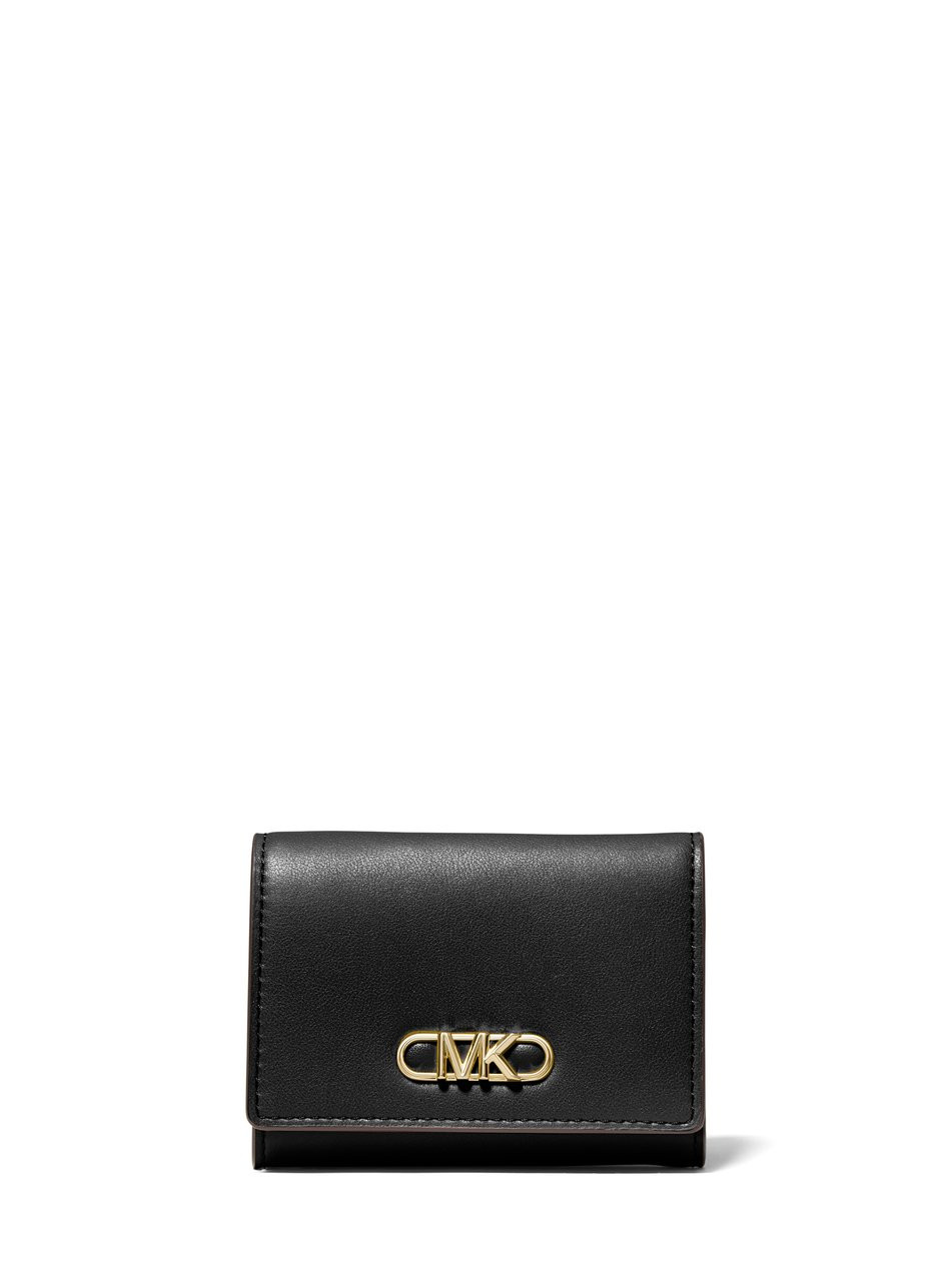 Michael Kors Peňaženka - PARKER MD FLAP TRIFOLD čierna