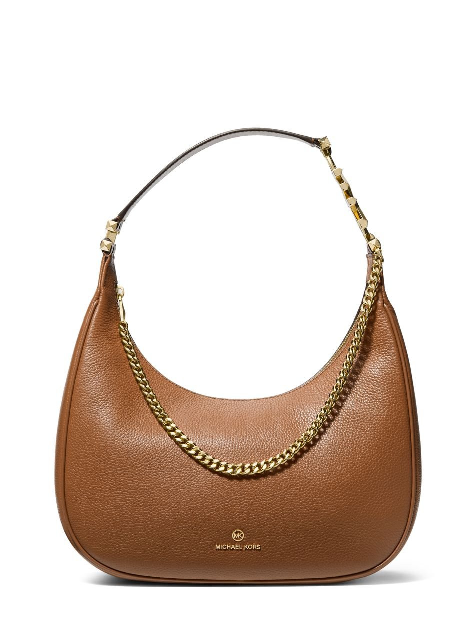 Michael Kors Kabelka - LG HOBO SHLDR hnedá