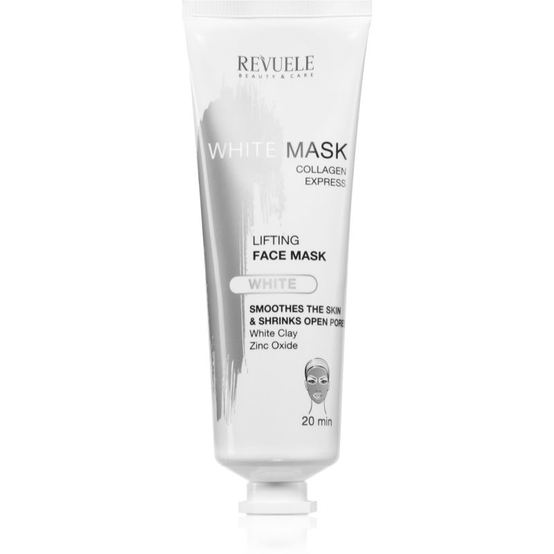Revuele White Mask Collagen Express liftingová a spevňujúca maska pre stiahnuté póry 80 ml
