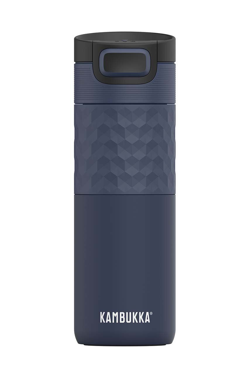 Termo hrnček Kambukka Etna Grip 500ml Denim Blue tmavomodrá farba, 11-01050