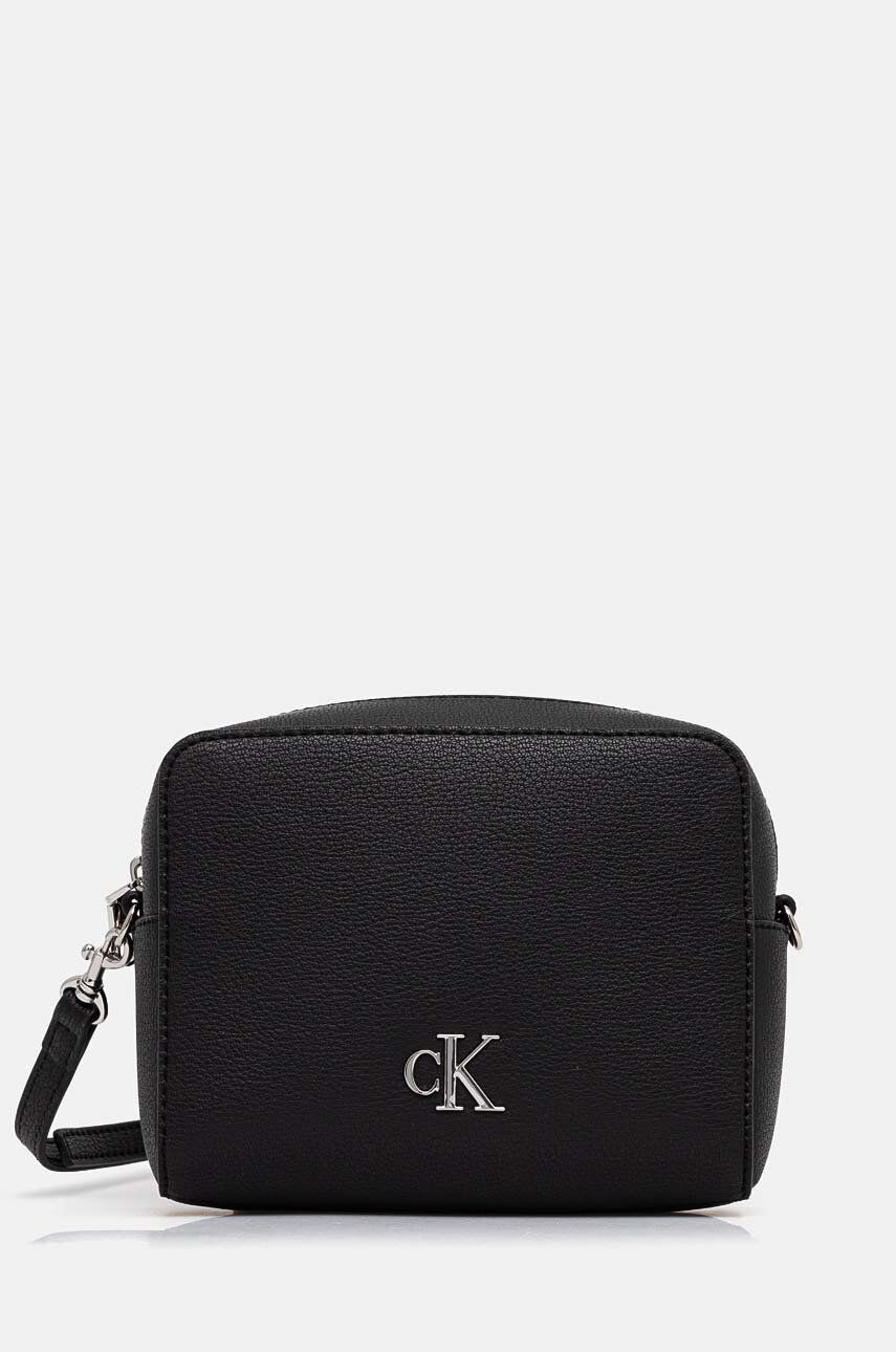 Kabelka Calvin Klein Jeans čierna farba, K60K612719