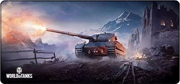 World of Tanks – Super Conqueror, XL – Podložka pod myš a klávesnicu