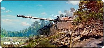 World of Tanks – CS-52 LIS Out of the Woods, XL – Podložka pod myš a klávesnicu