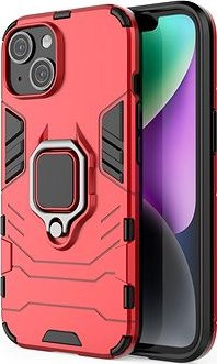 Lenuo Armor obal na iPhone 15 červená