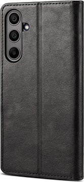 Lenuo Leather flipové puzdro na Samsung Galaxy A35 čierne