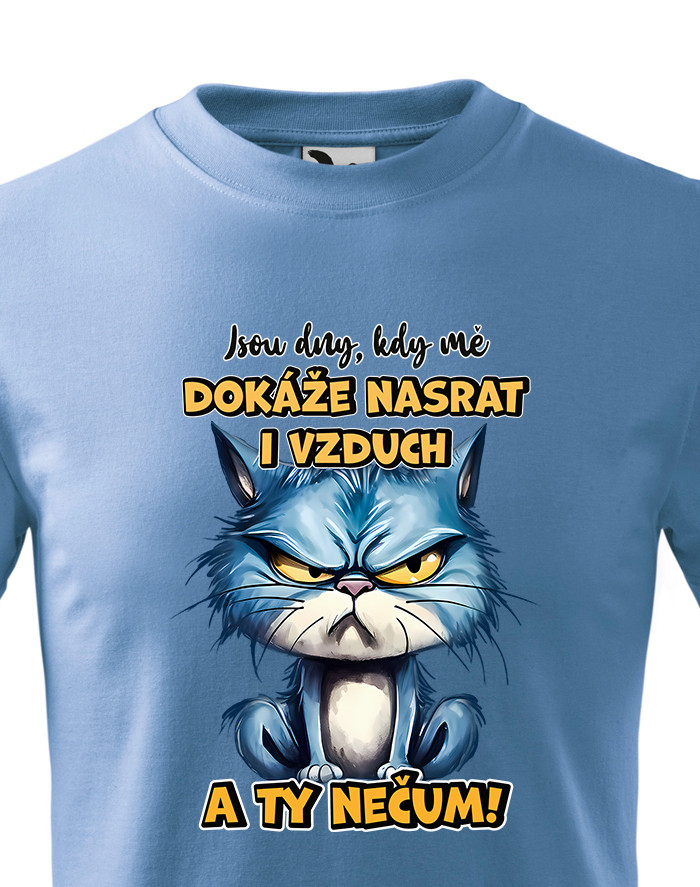 Detské tričko s potiskem Kočky - nečum - dárek na narozeniny nebo Vánoce