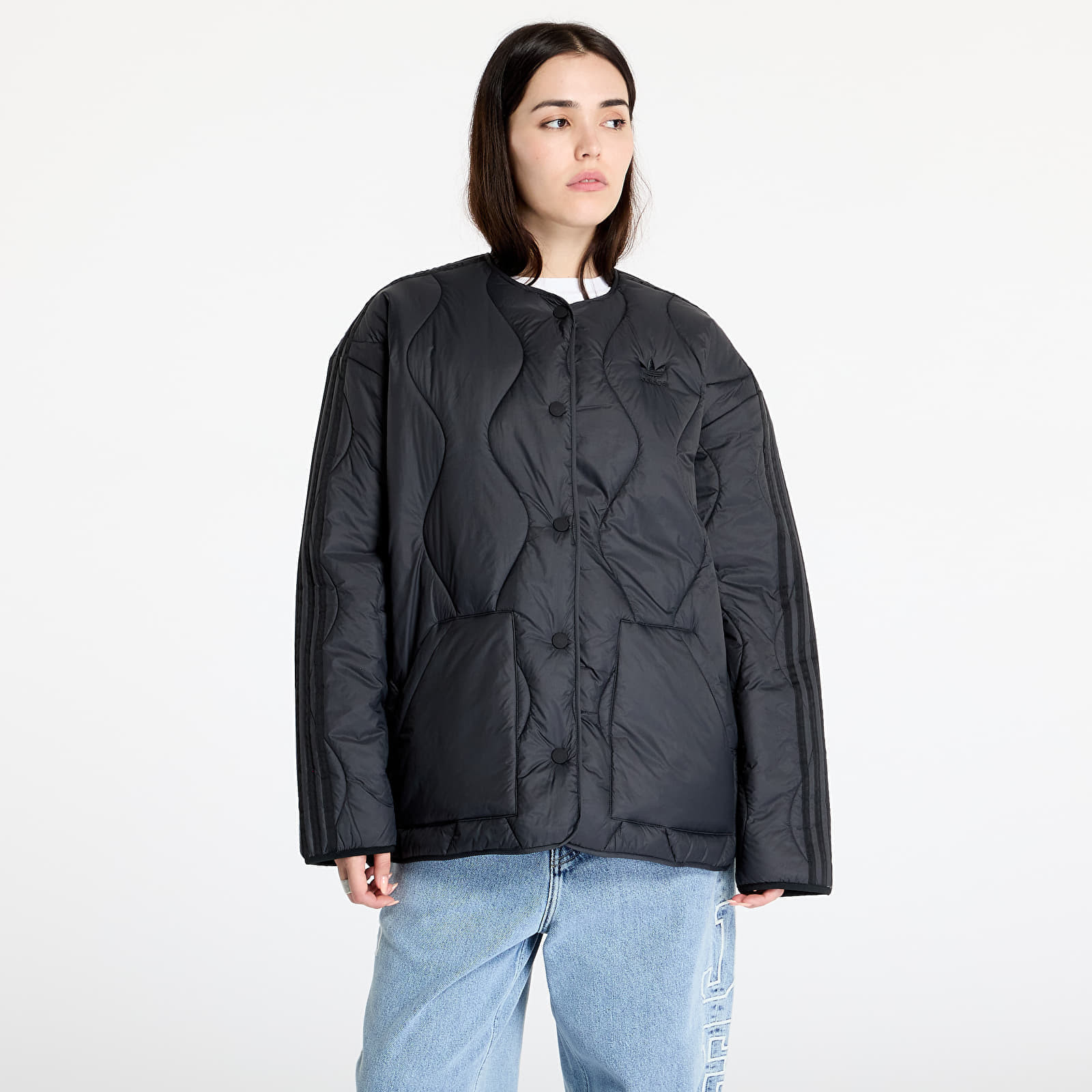 Bunda adidas Quilted Liner Jacket Black S