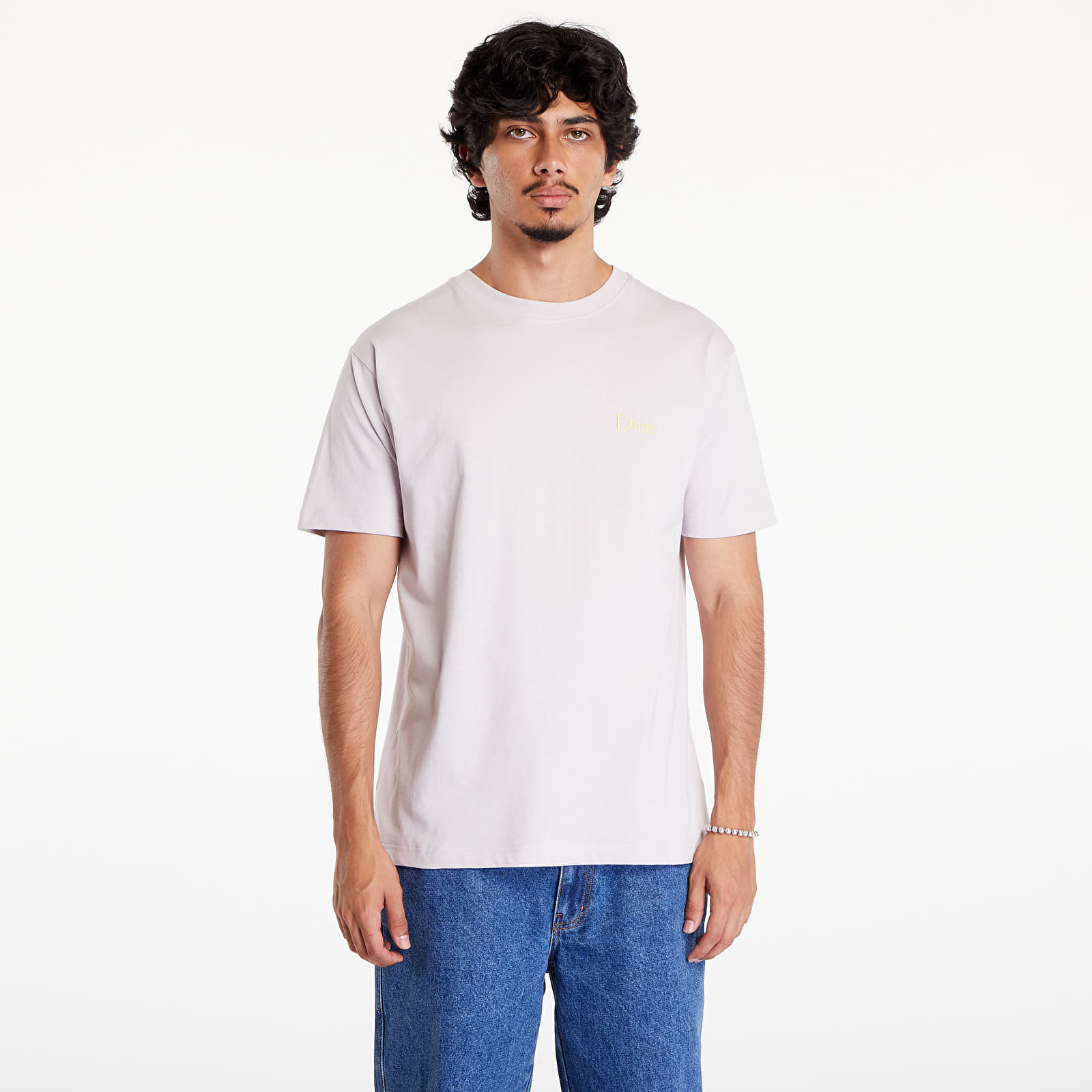 Dime Classic Small Logo T-Shirt Dusty Pink XS