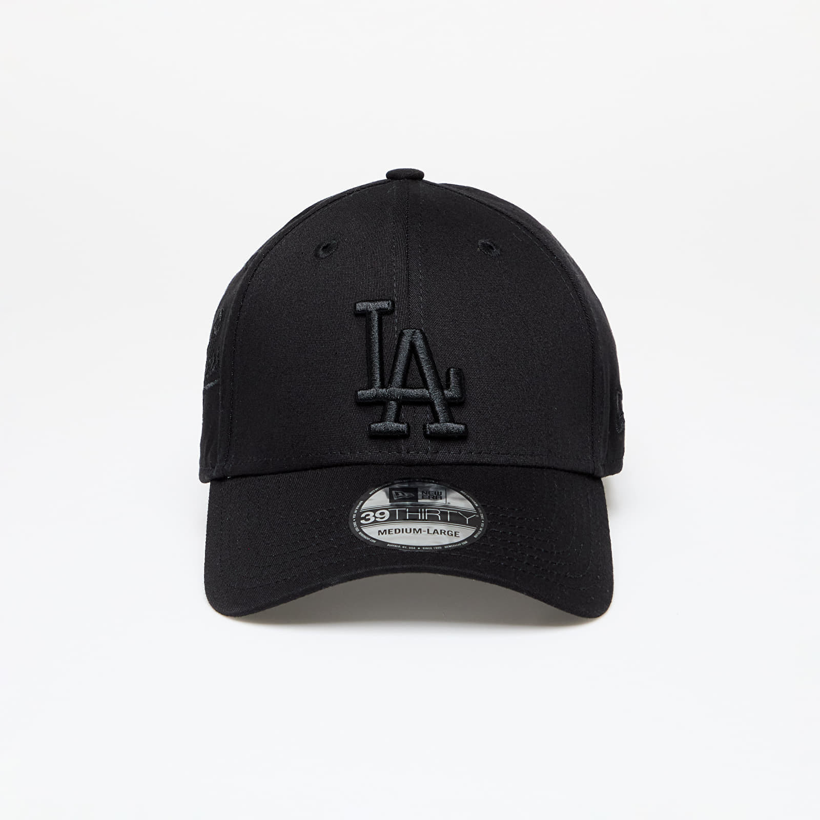 Šiltovka New Era Los Angeles Dodgers 39THIRTY Stretch Fit Cap Black M-L