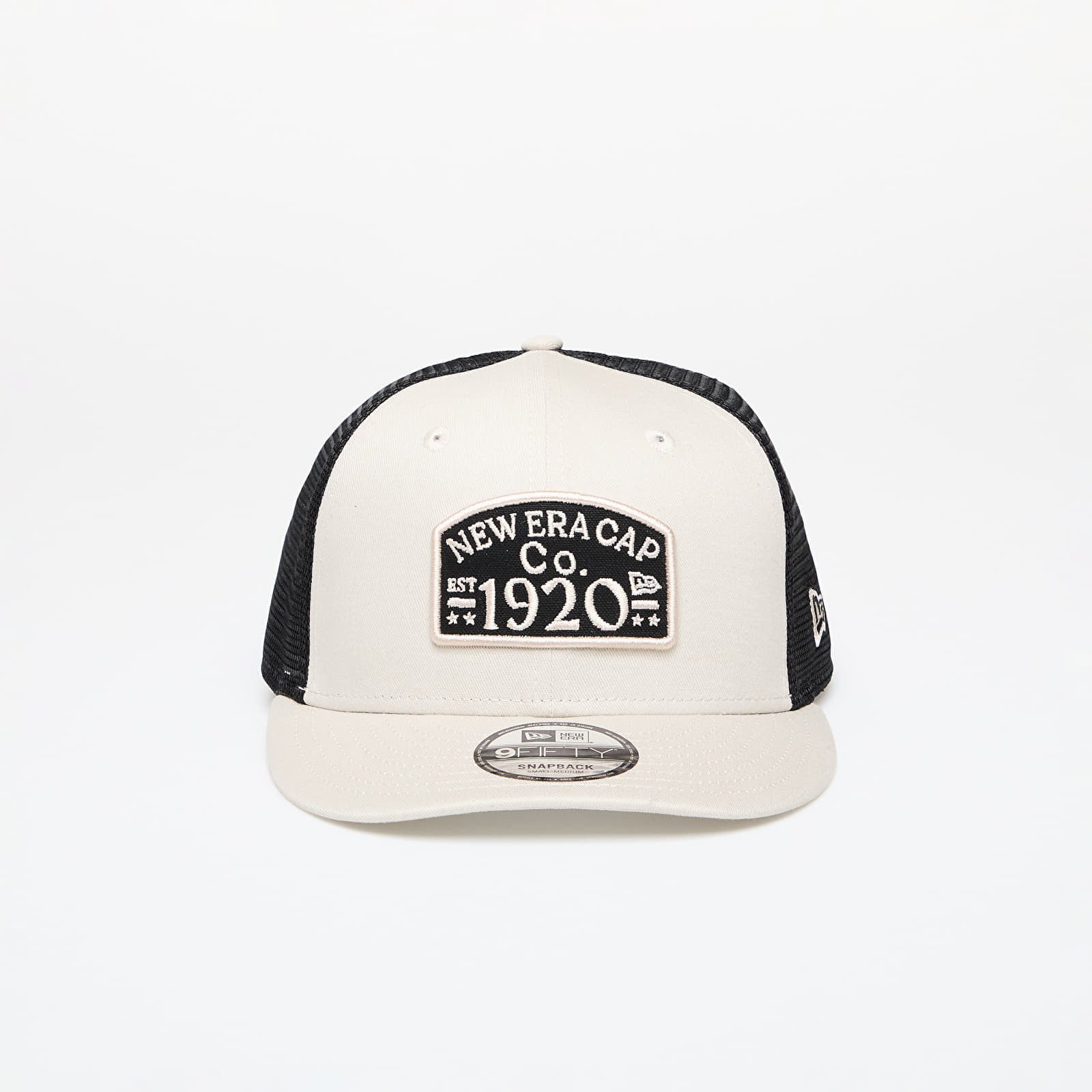 Šiltovka New Era Patch 9 FIFTY Trucker Cap Stone S-M