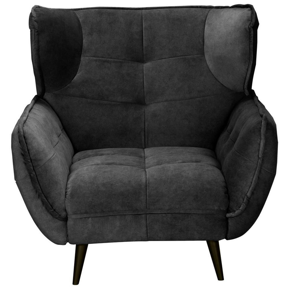 Široké Kreslo Ariana Šedá Farba