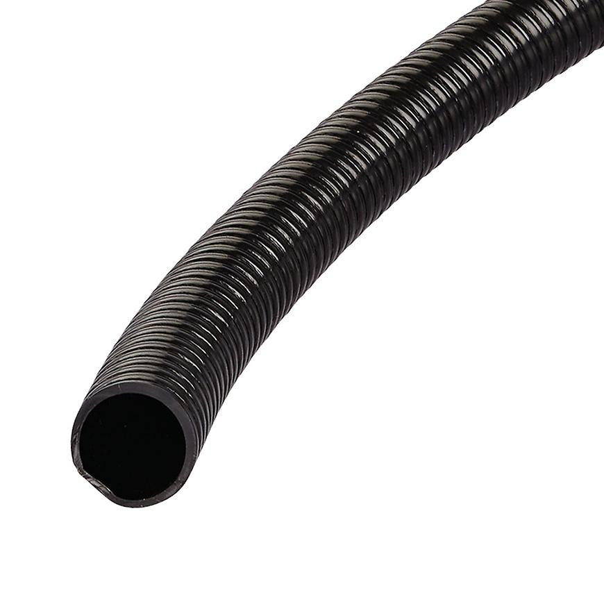 Špirálová hadica, čierna 1/2