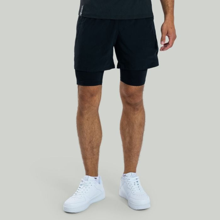 STRIX Šortky 2in1 ULTRA Black  XXXLXXXL