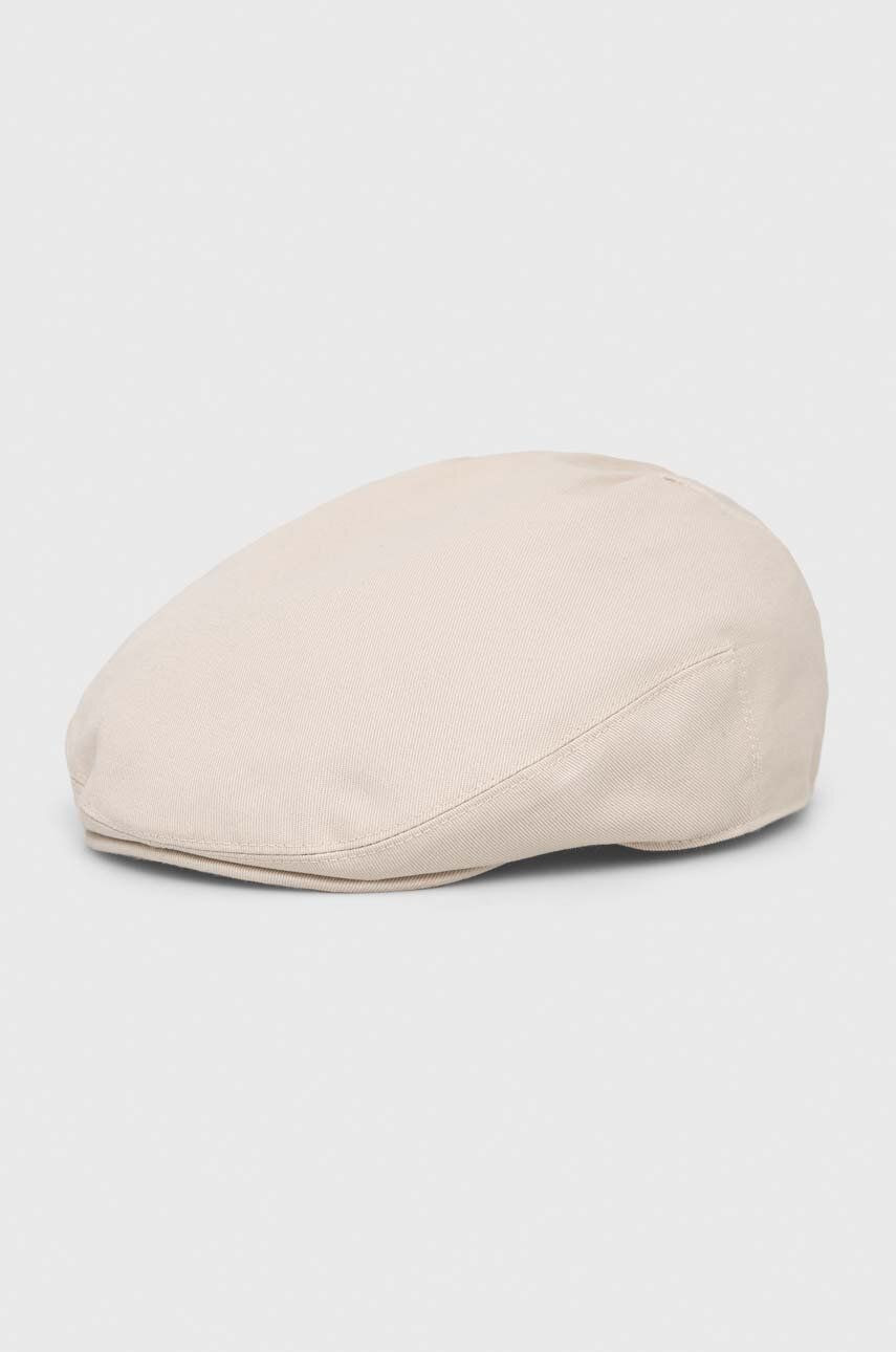Bavlnená baretka Kangol K4274HT.KH262-KH262, béžová farba, bavlnený