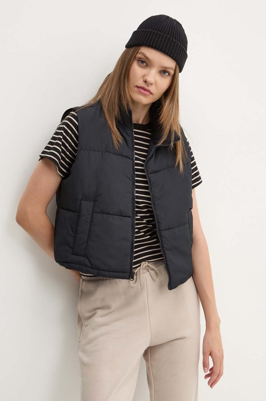 Vesta Hollister Co. dámska, čierna farba, zimný, KI344-4042