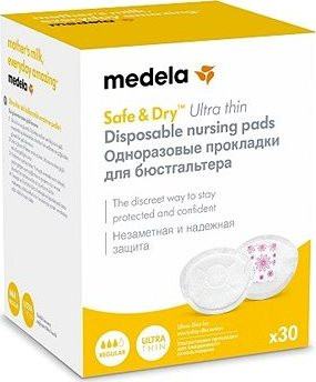 MEDELA prsné vložky jednorazové ultratenké 30 ks