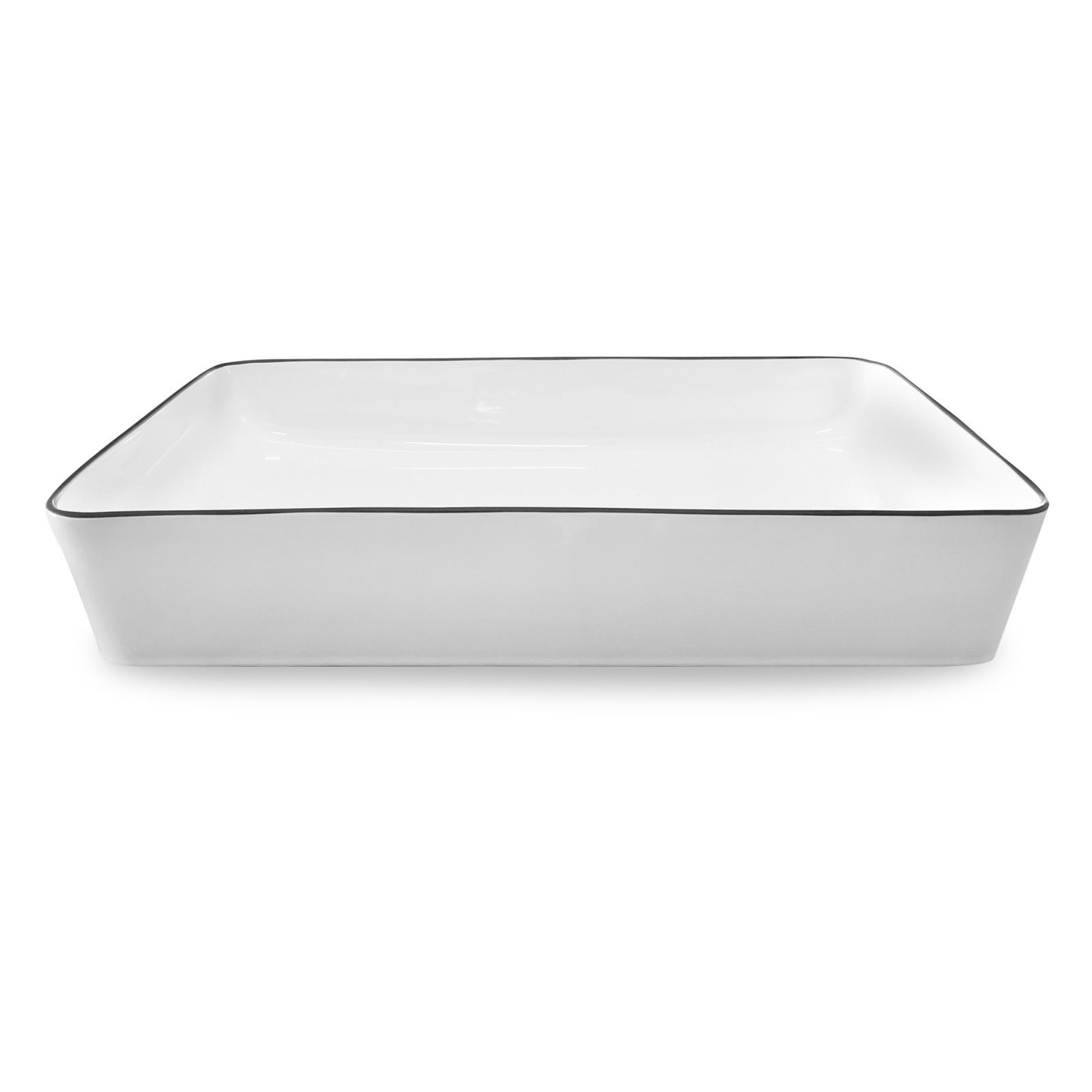 Umyvadlo na desku Stripo 60,5 cm bílé