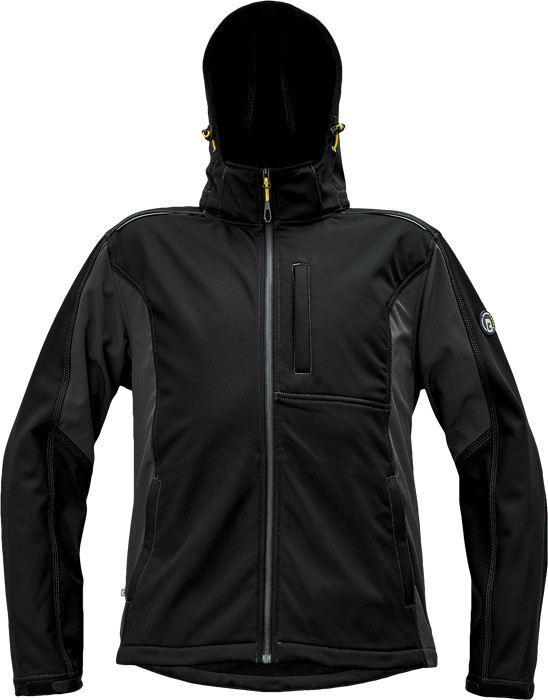 DAYBORO softshell bunda čierna S