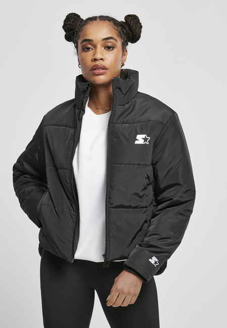 Ladies Starter Logo Puffer Jacket black - M