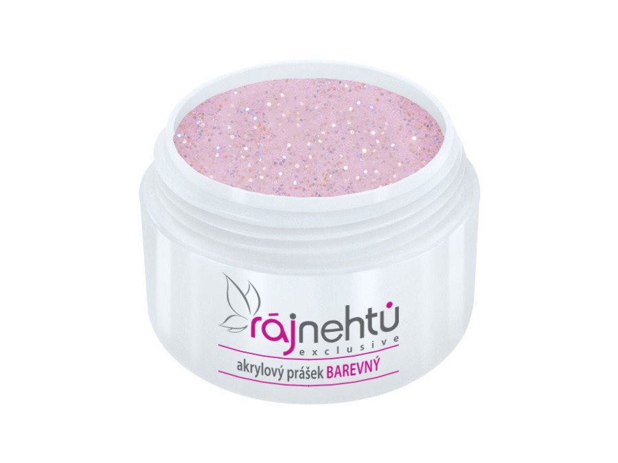 Ráj nehtů Raj nechtov - Akrylový prášok GLITTER - Malve 5g