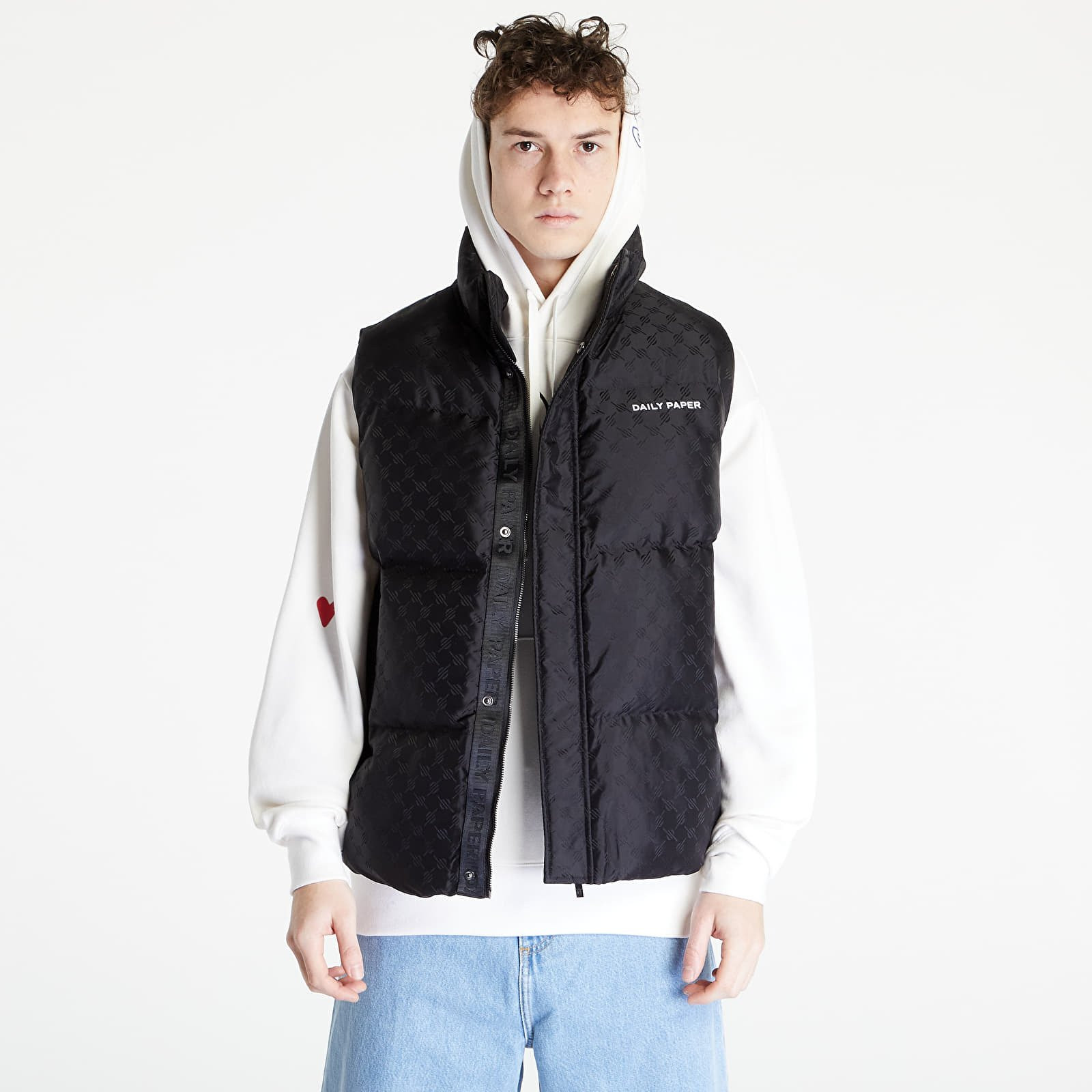 Vesta Daily Paper Pondo Bodywarmer Monogram Black L