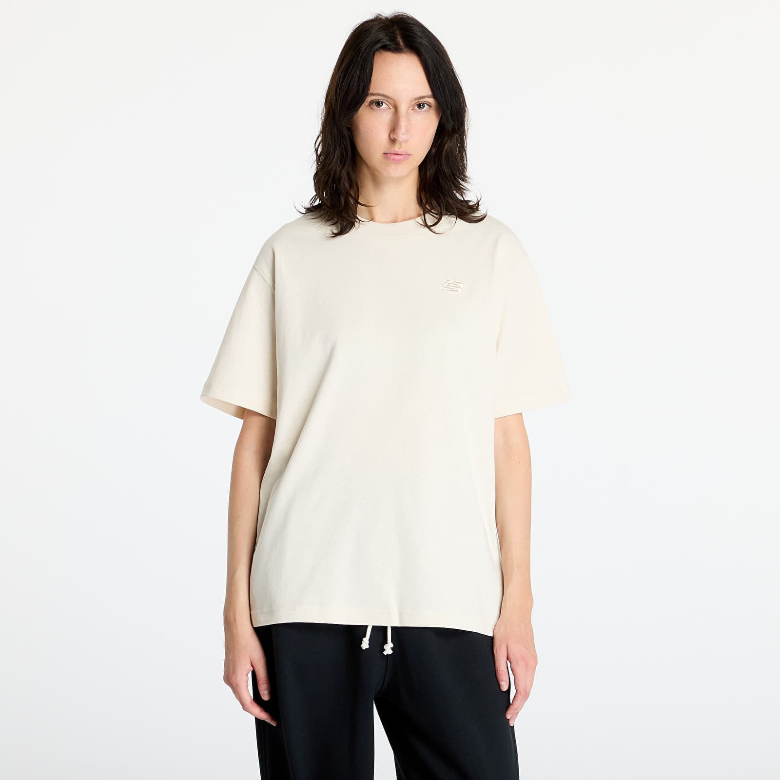 Tričko New Balance Athletics Jersey T-Shirt Linen S