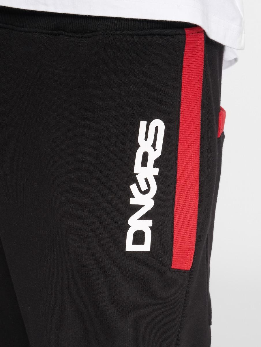 Men's sweatpants Comb black/red