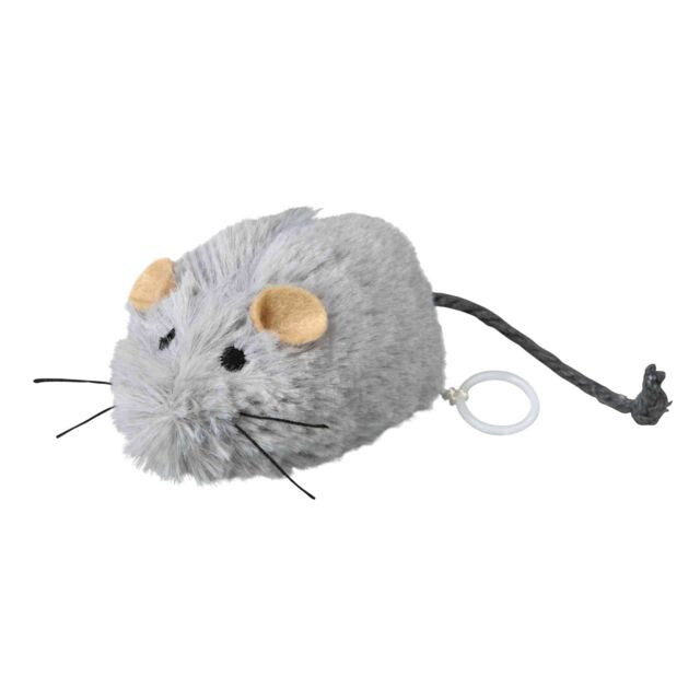 Trixie Wriggle mouse, plush, catnip, 8 cm