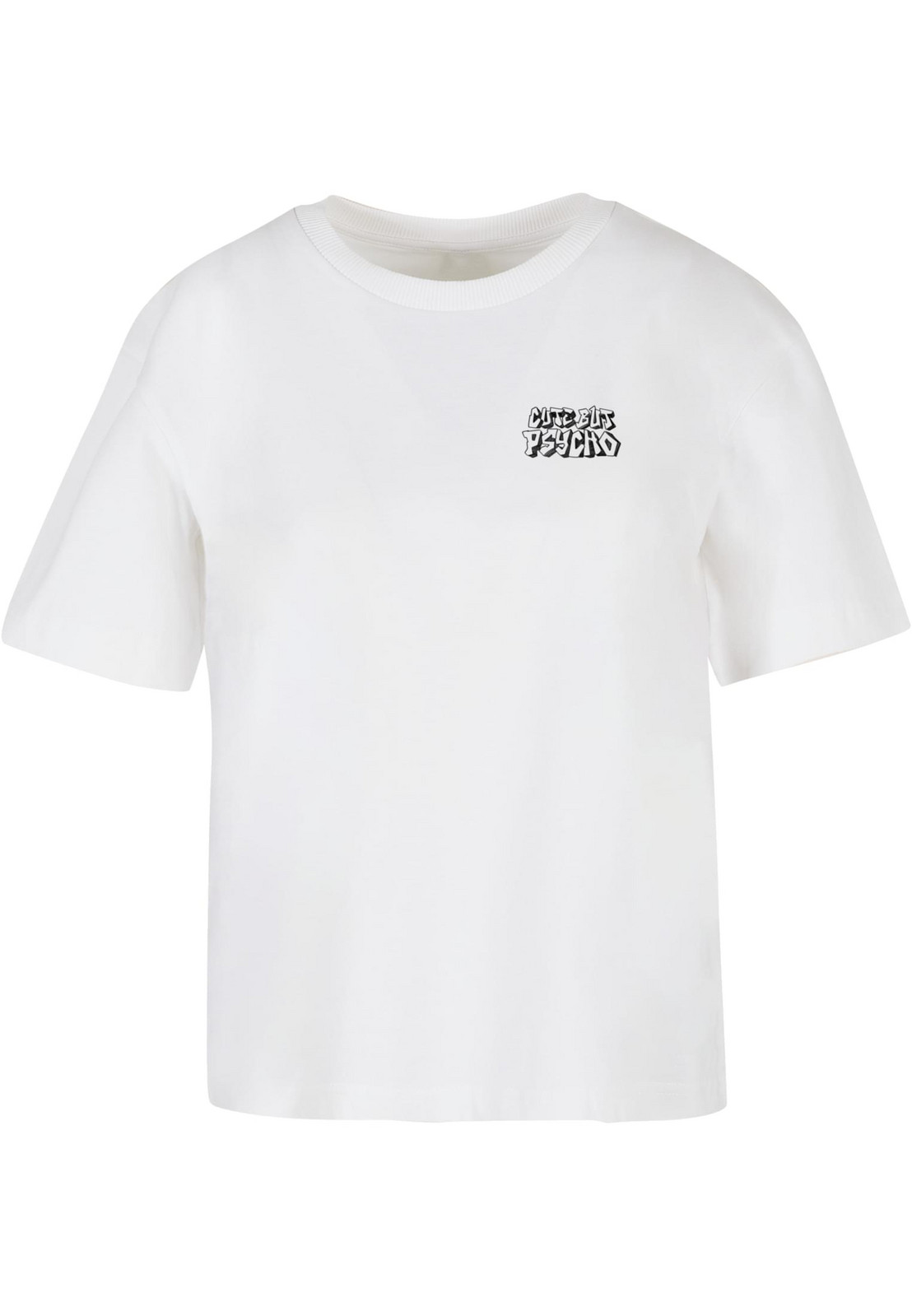 Women's T-shirt Cute But Psycho white