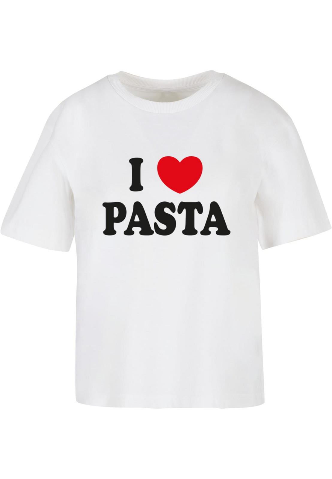 Women's T-shirt Pasta LOVE white