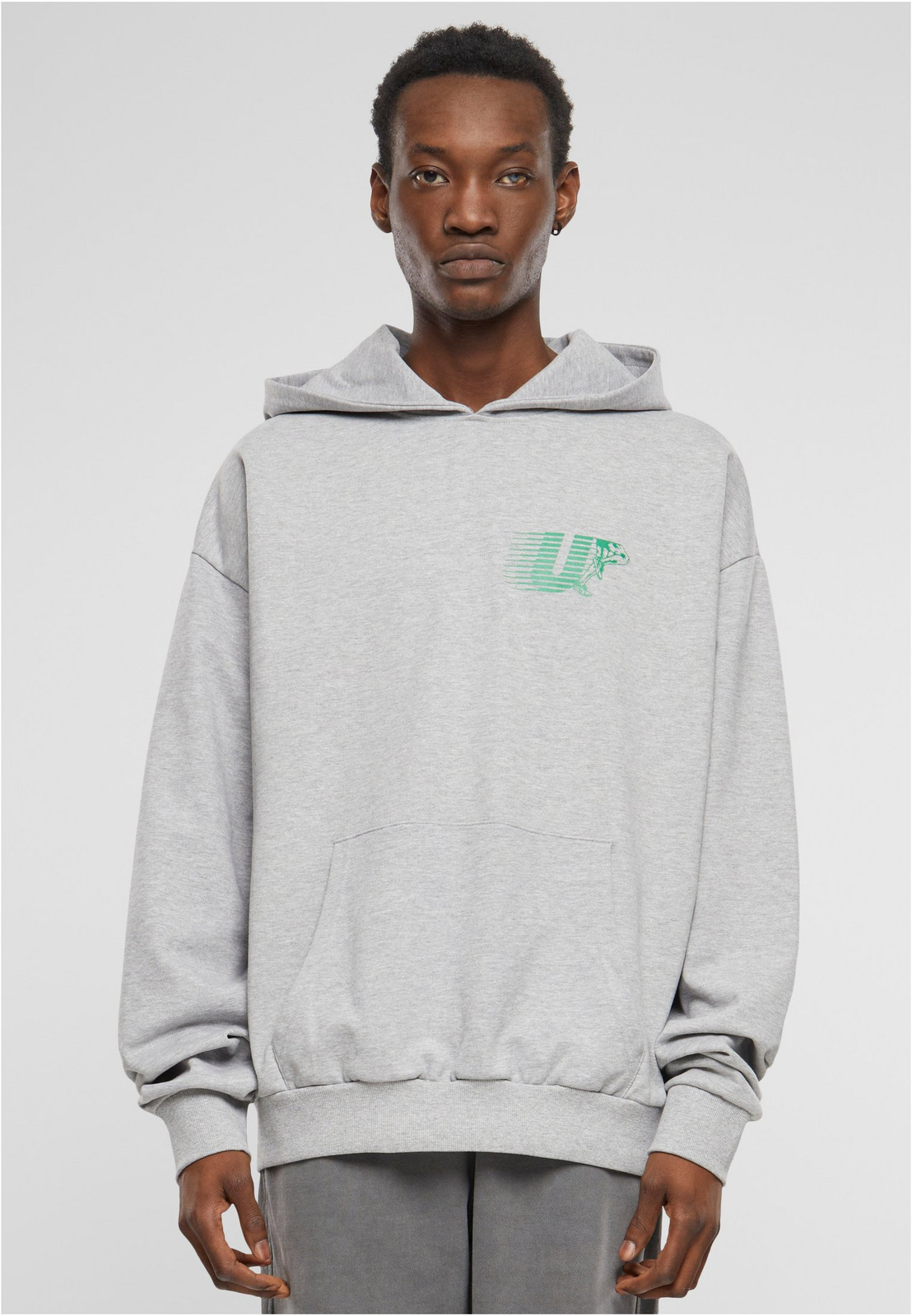 Men's Athletic Club Ultraheavy Oversize Hoodie gray