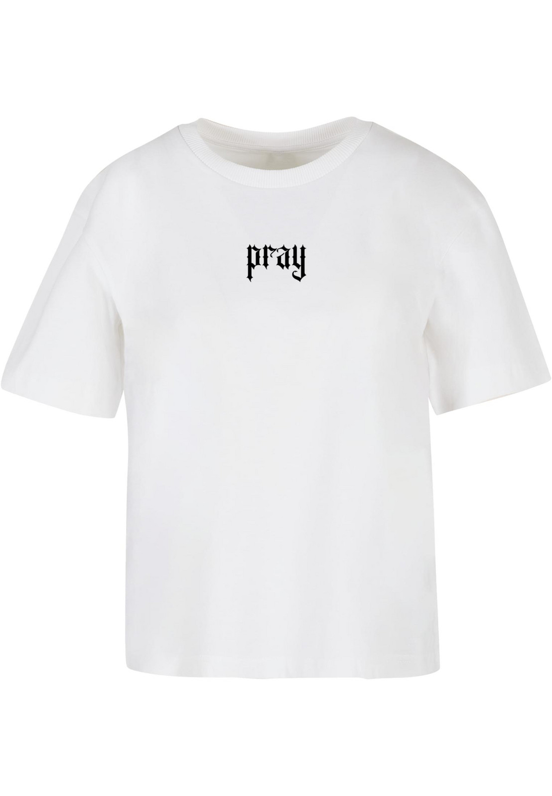 Women's T-shirt Praying Hands white
