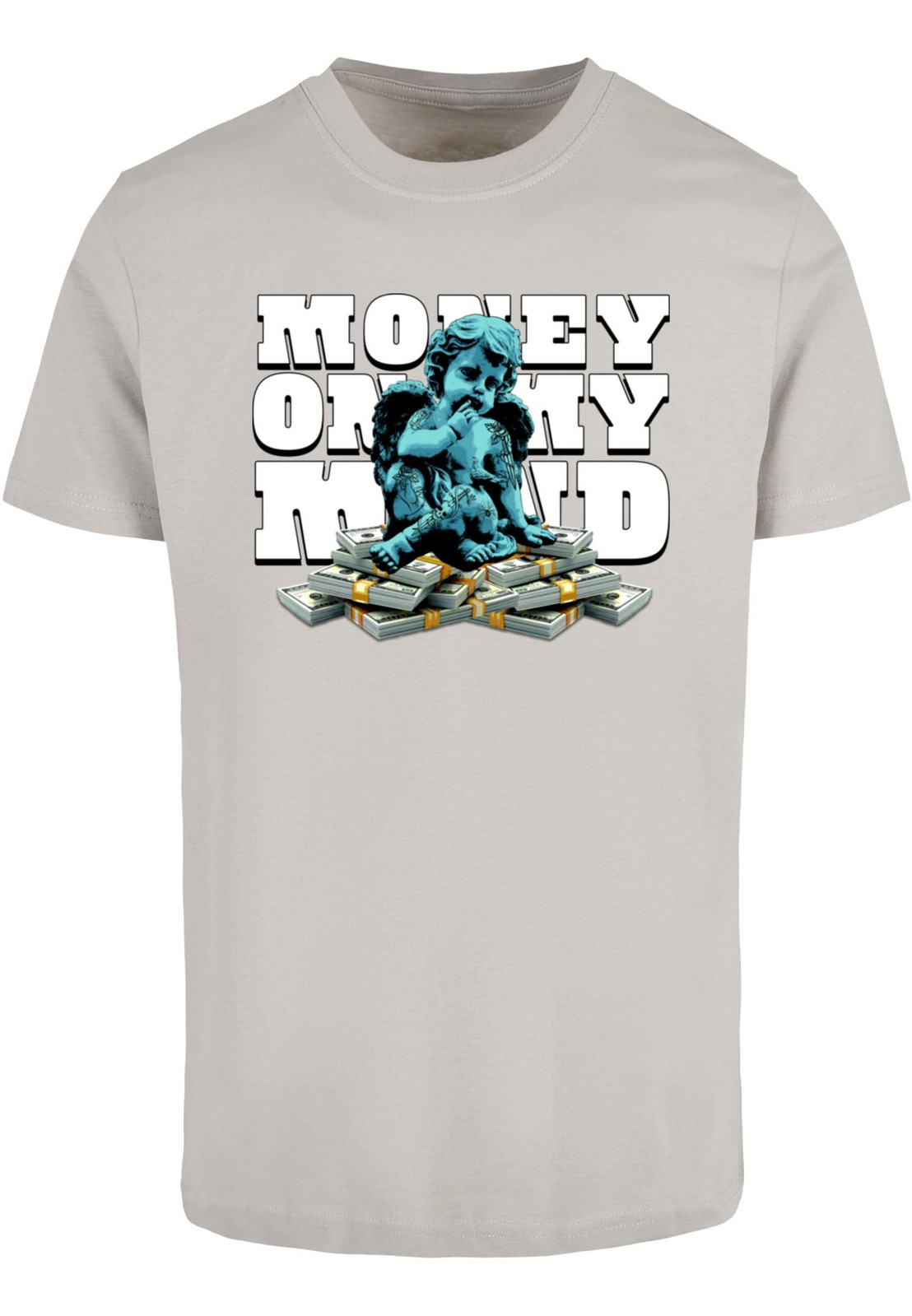 Men's T-shirt Money On My Mind light asphalt