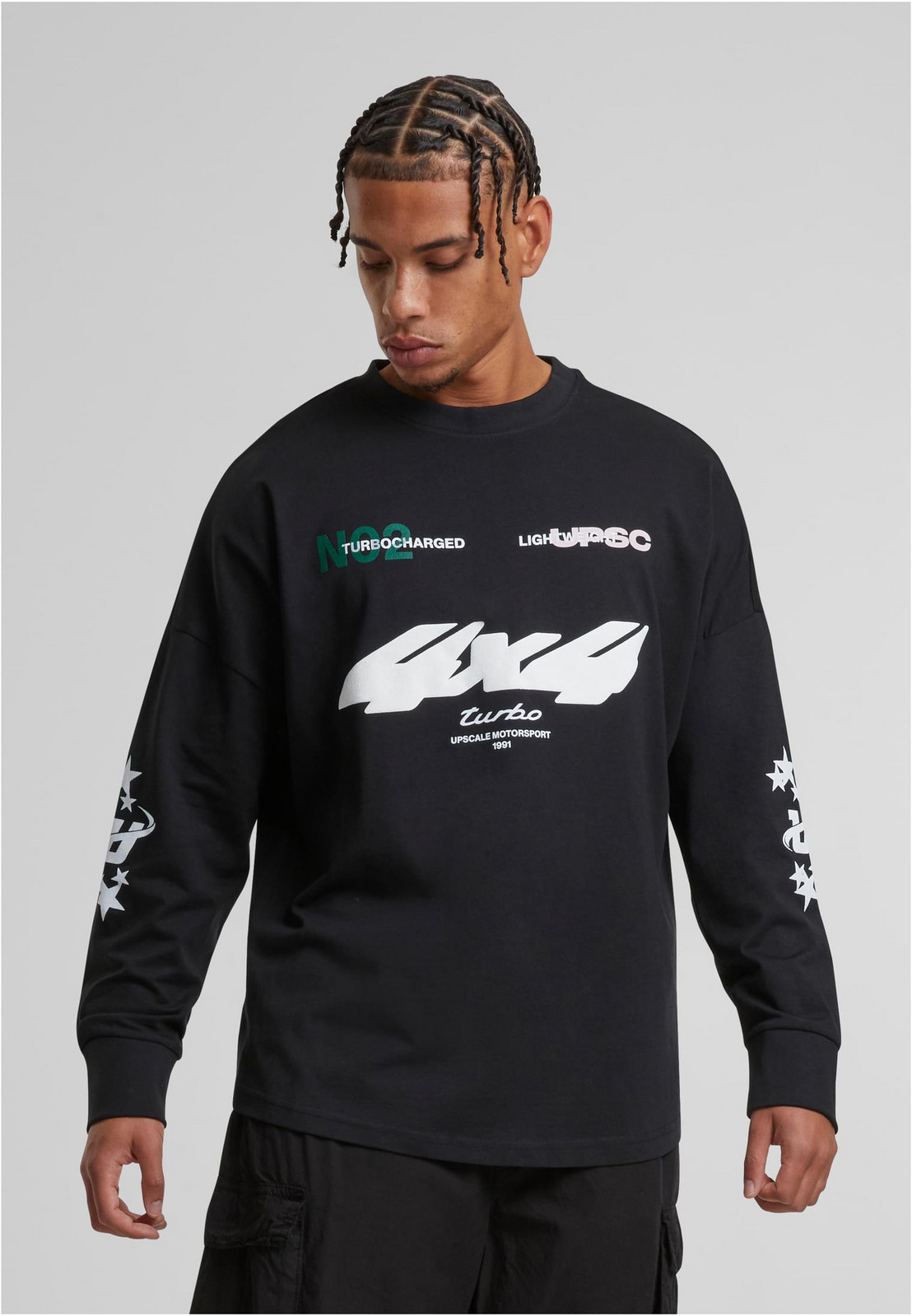 Men's Motorsport Cut Sweatshirt Black