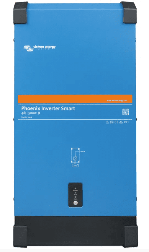 Victron energy Phoenix Jednofázový invertor smart (3000-5000)VA 24 -48V Výkon: Phoenix 24/5000 smart - výkon 5000VA