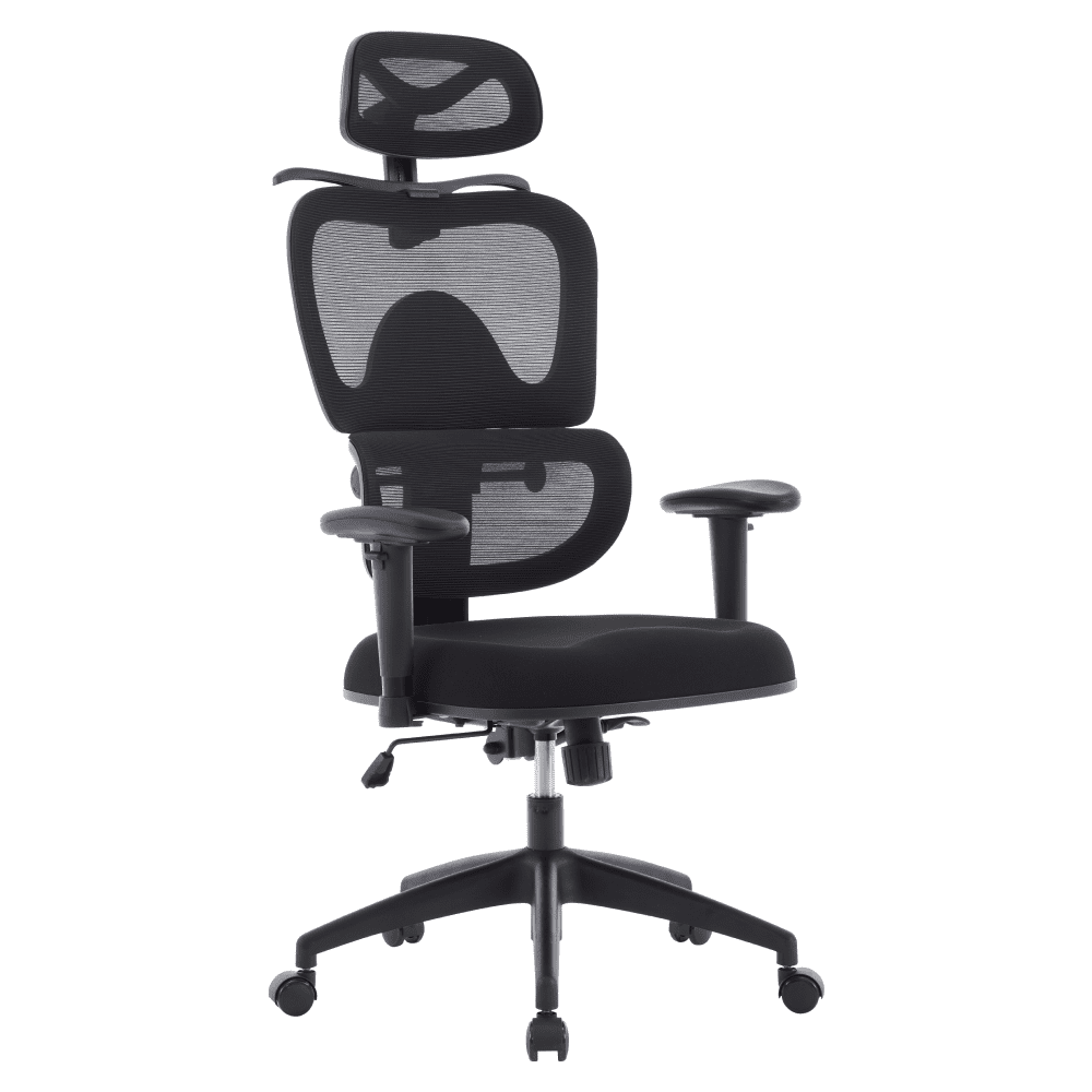 Kancelárske kreslo, čierna, DAGNY