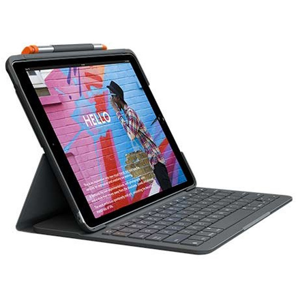 Logitech Slim Folio pre iPad 7., 8. a 9.gen., CZSK, grafit 920-009480_SK