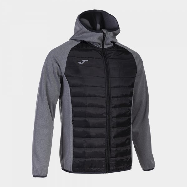 BERNA III SOFT SHELL MELANGE GREY BLACK 2XS
