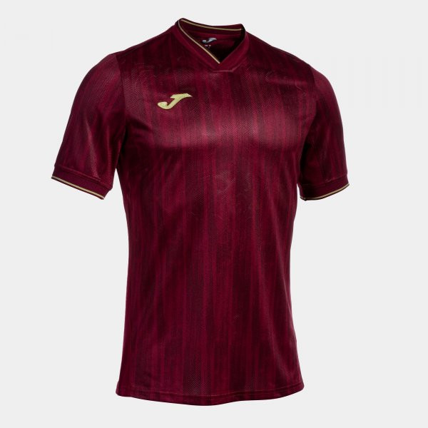 CAMISETA MANGA CORTA GOLD VI BURDEOS ORO M