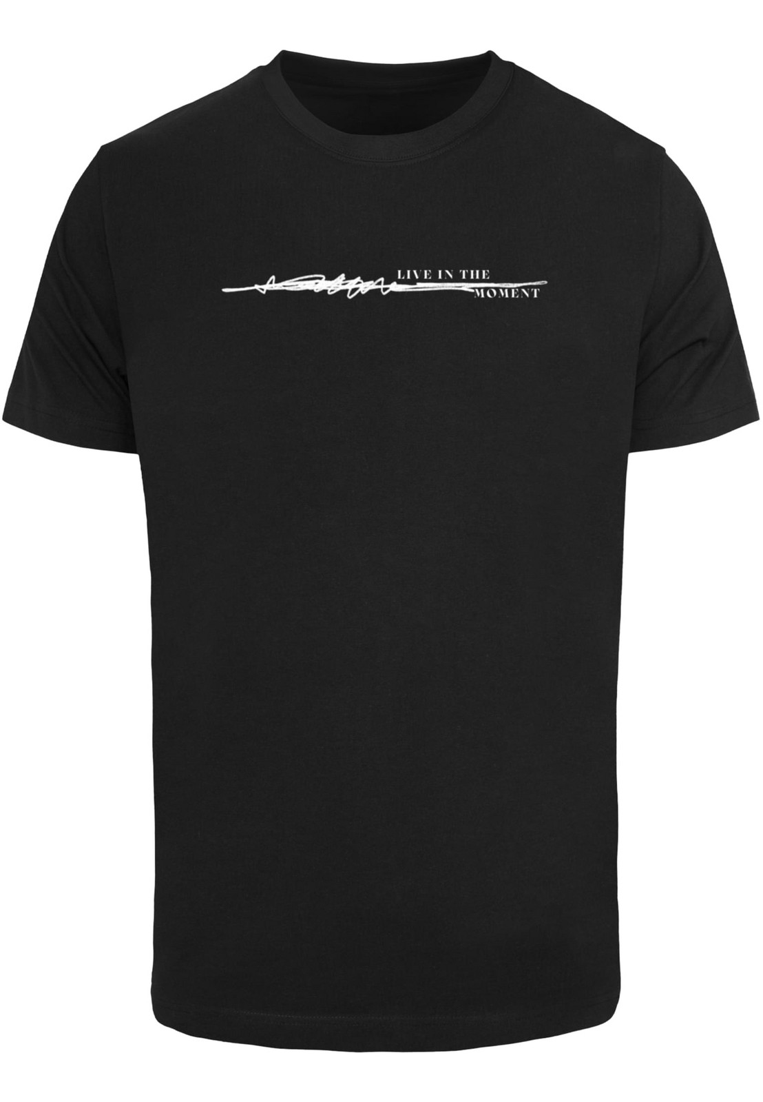 Men's T-shirt Live In The Moment black