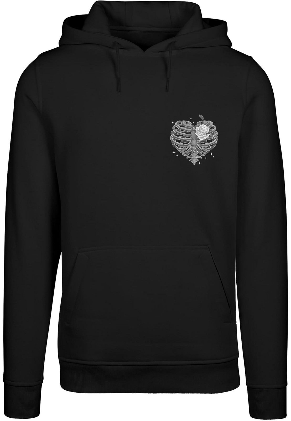Men's Heart Cage Hoody black